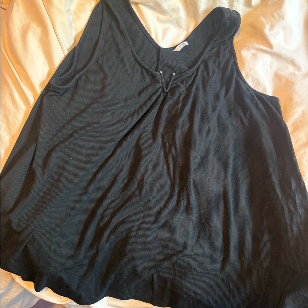 Pennington’s 3X Black Women's tank Top